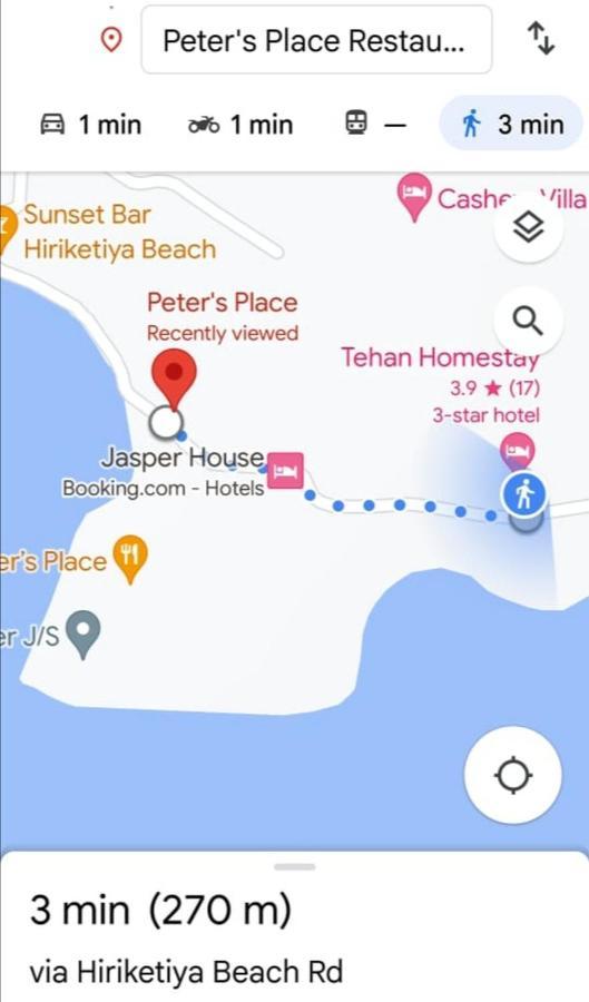 Tehan Homestay Dikwella Eksteriør bilde